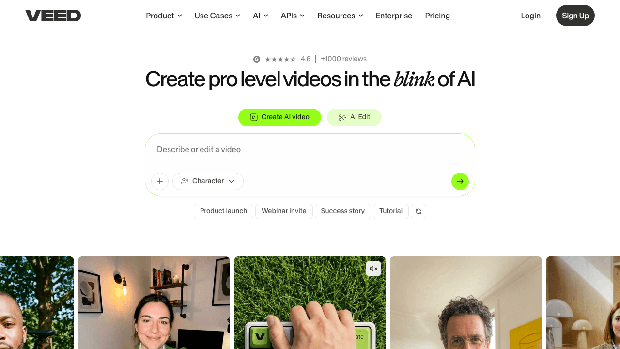 VEED.io editor